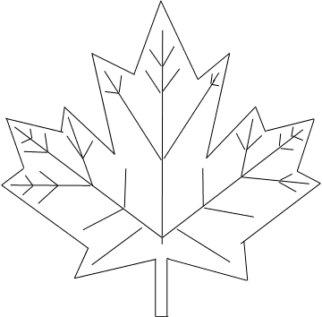 blank maple leaf